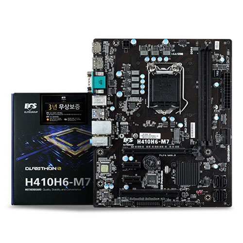 Main ECS H410H6-M7 (Chipset Intel H410/ Socket LGA1200/ VGA onboard/mATX)