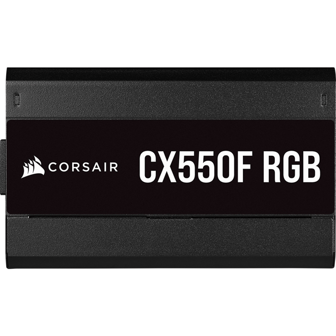 Nguồn Corsair CX550F RGB Black Full Modul 550W - 80 Plus Bronze (CP-9020216-NA)