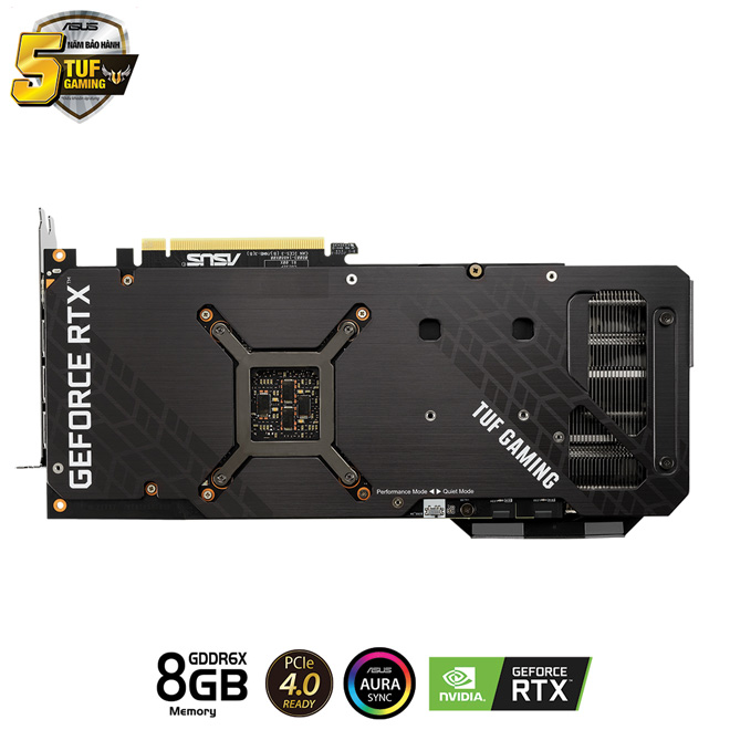 Card màn hình ASUS TUF-RTX3070TI-8G-GAMING (NVIDIA Geforce/ 8Gb/ GDDR6X/ 256Bit)