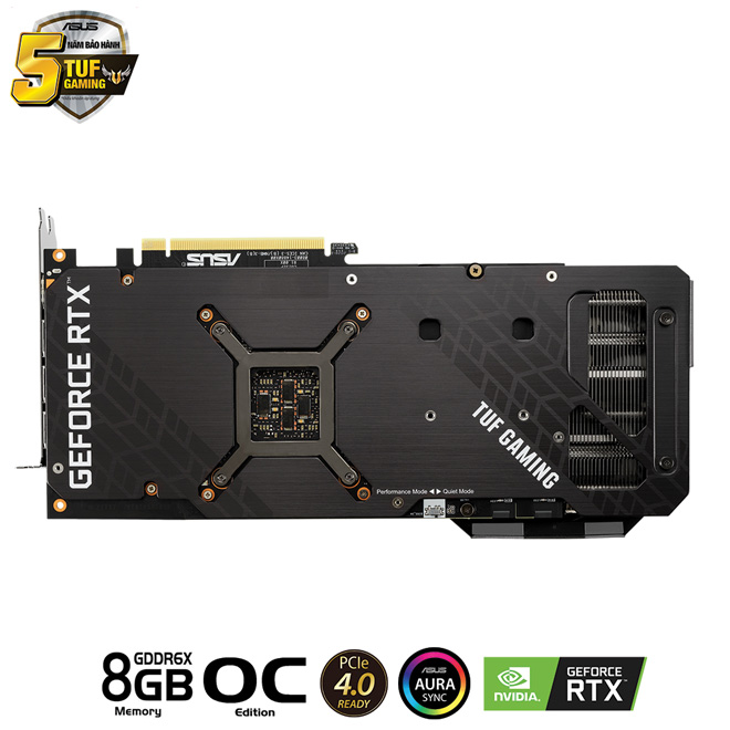 Card màn hình ASUS TUF-RTX3070TI-O8G-GAMING (NVIDIA Geforce/ 8Gb/ GDDR6X/ 256Bit)