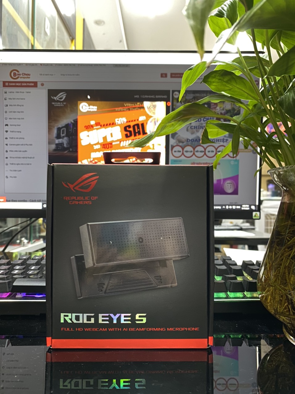 Webcam Asus ROG Eye S