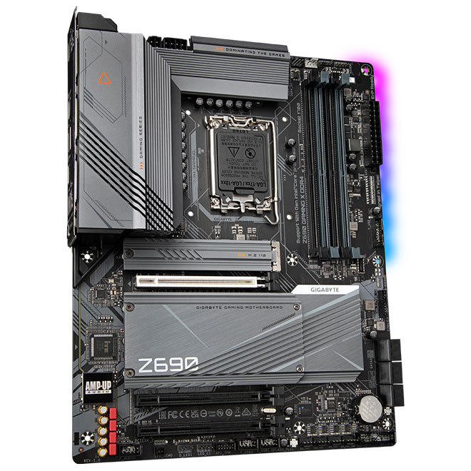 Main Gigabyte Z690 GAMING X DDR4 (Chipset Intel Z690/ Socket LGA1700/ VGA onboard/ATX)