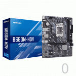 Main ASROCK B660M-HDV (Chipset Intel B660/ Socket LGA1700/ VGA onboard/ mATX)