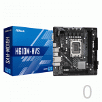 Main Asrock H610M-HVS DDR4 (Chipset Intel H610/ Socket LGA1700/ VGA onboard/mATX)