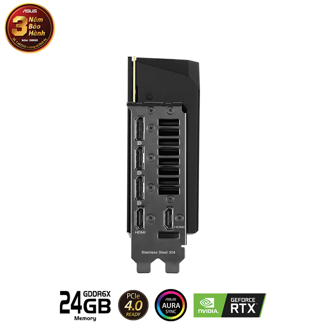 Card màn hình ASUS ROG-STRIX-LC-RTX3090Ti-O24G-GAMING (NVIDIA Geforce/ 24Gb/ GDDR6X/ 384Bit)