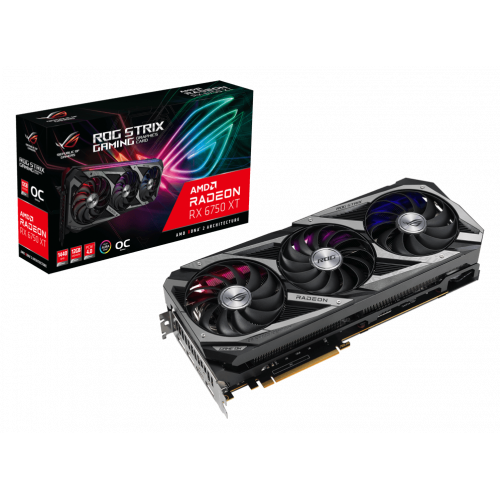 Card Màn Hình ASUS ROG STRIX Radeon RX 6750 XT O12G Gaming