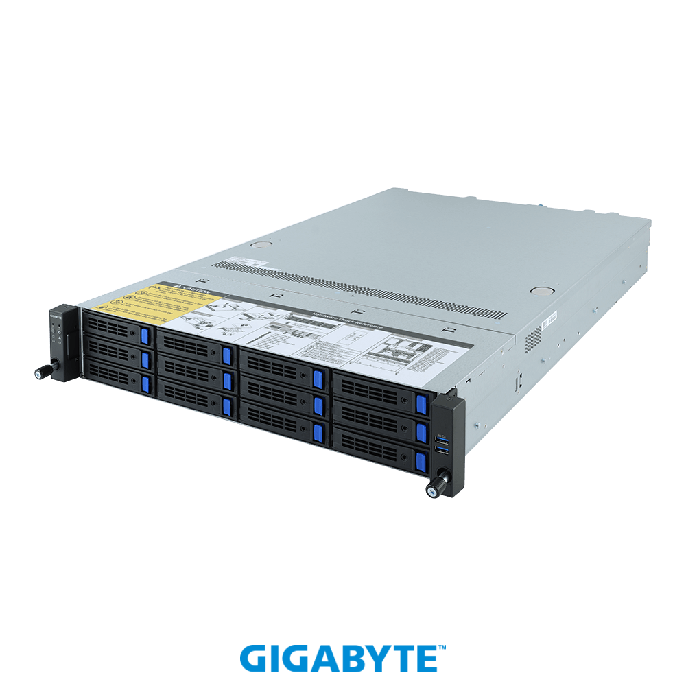 Server Rack Gigabyte 6NR2613C0MR-00-200(xeon4210/r16/ddr4eec/12hdd)