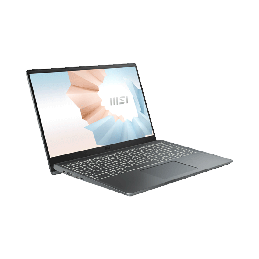Laptop Văn Phòng MSI Modern 14 B5M 203VN (Ryzen™ 5-5500U | 8GB | 512GB | AMD Radeon | 14 inch FHD IPS | Win 11 | Xám)