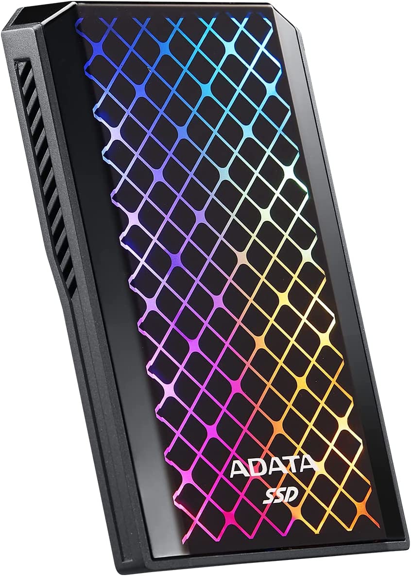 Ổ cứng di động SSD ADATA RGB SE900 512GB USB3.2 Gen2x2 Type-C