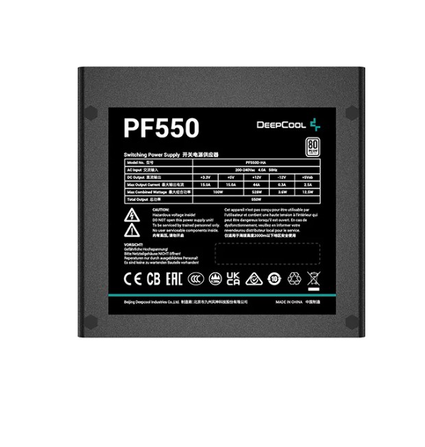 Nguồn Máy Tính DEEPCOOL  PF550D(550W)