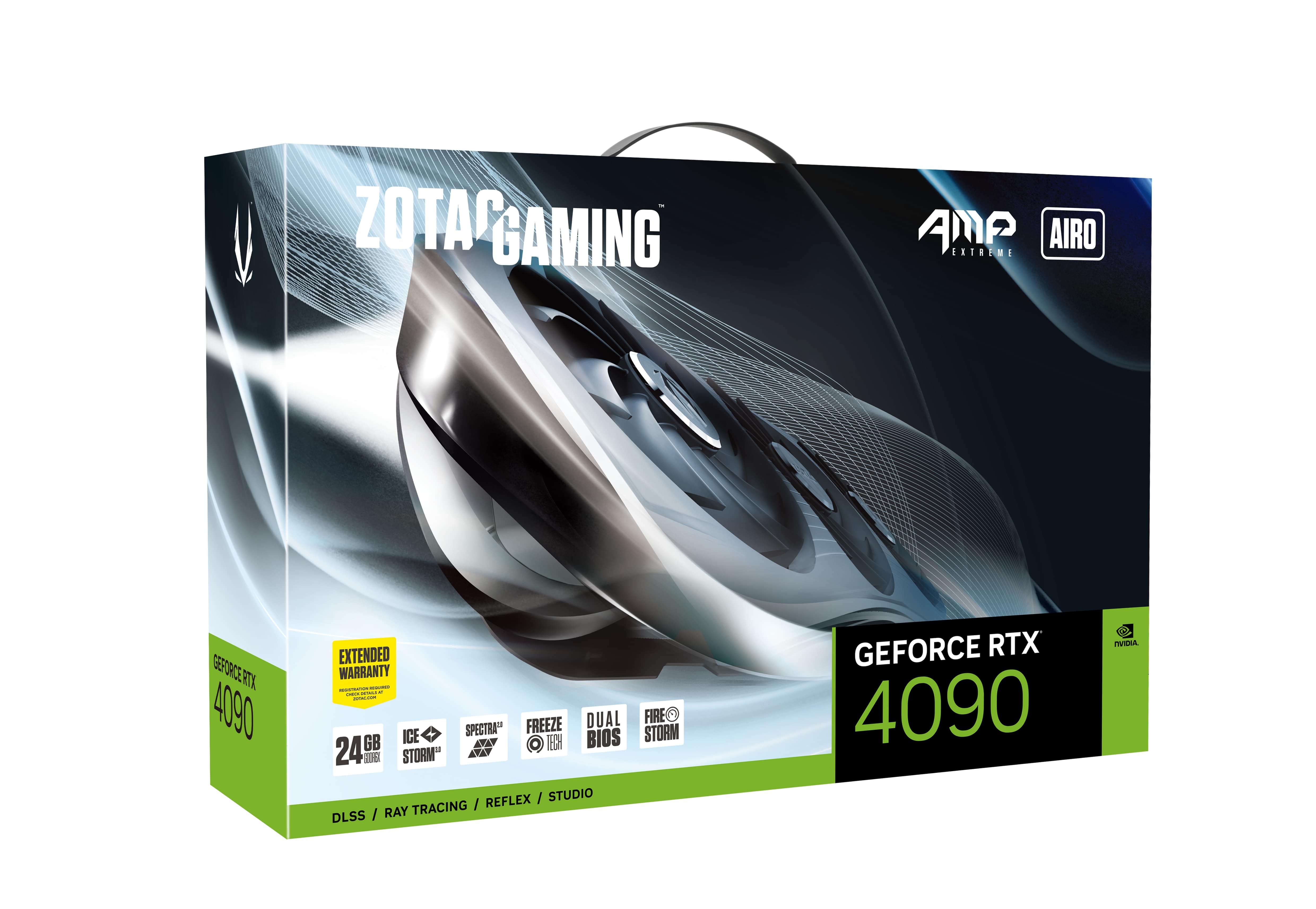 ZOTAC GAMING GeForce RTX 4090 AMP Extreme AIRO(4090/24GBDR6x/384bit)