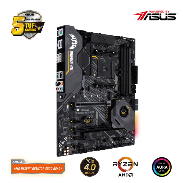Main Asus TUF GAMING X570-PLUS (Chipset AMD X570/ Socket AM4/ VGA onboard)