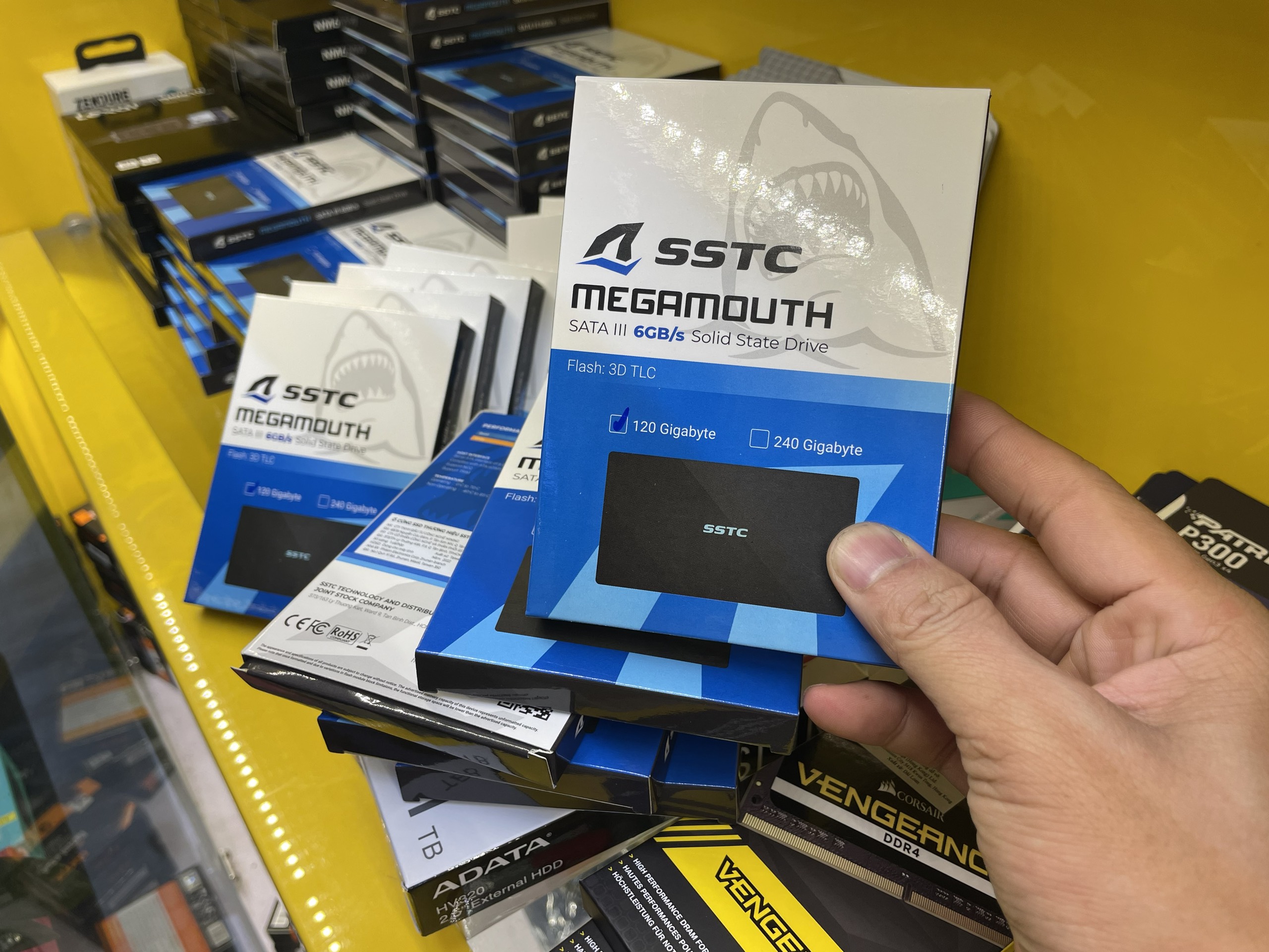 Ổ cứng SSD SSTC 240GB Megamouth MM240( 240GB/Sata3)