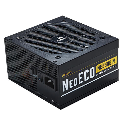 Nguồn ANTEC NeoECO Modular Gold NE650G(650W/Tụ nhật/80Plus Gold/BH7 năm)