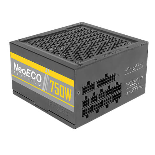 Nguồn ANTEC NeoECO Modular Gold NE750GB(750W/Tụ nhật/80Plus Platium/BH7 năm)