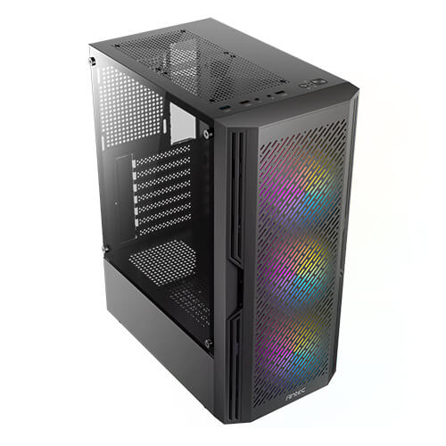 Vỏ Case máy tính Antec AX20 kèm 3 fan RGB 12cm