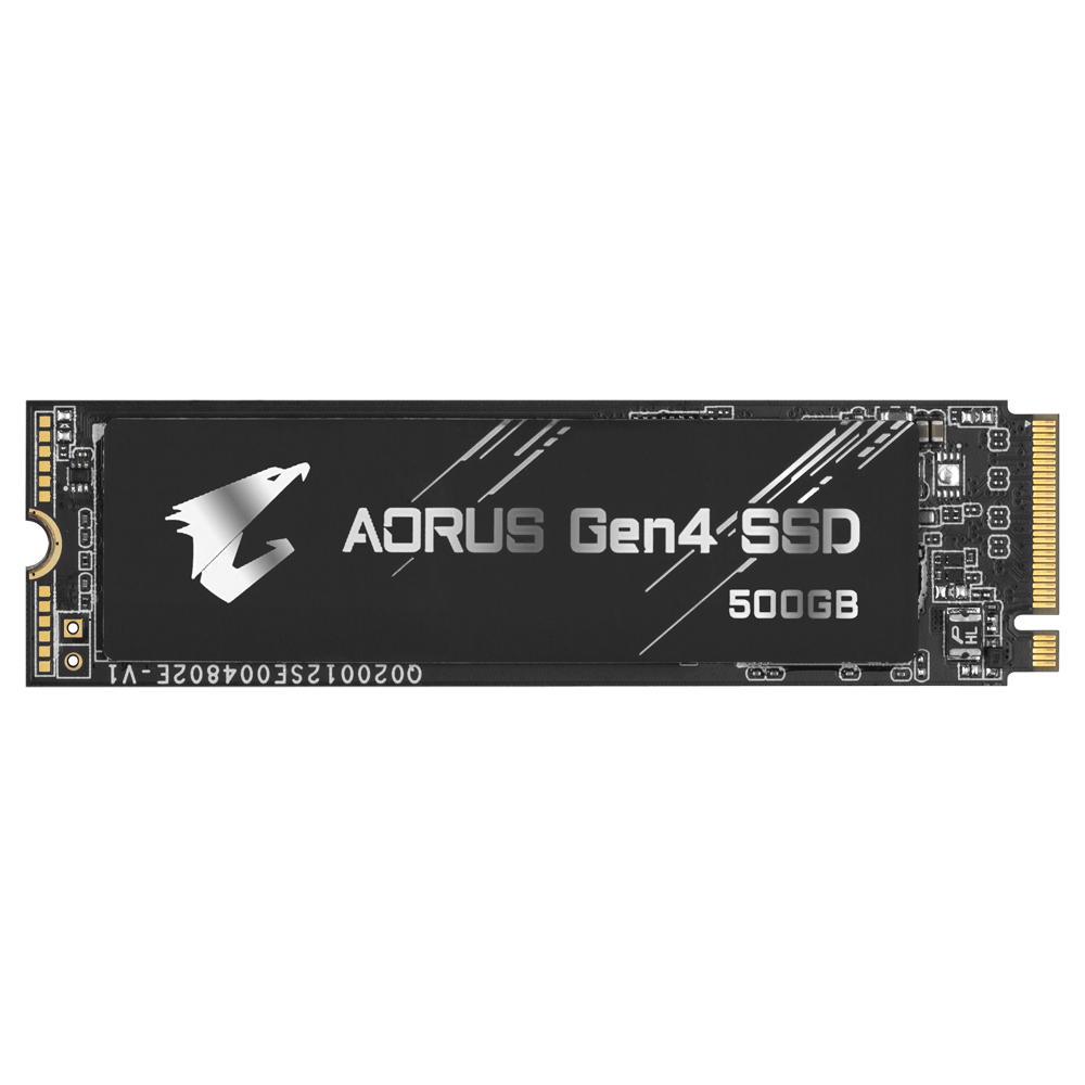 Ổ cứng SSD GIGABYTE AORUS 500GB M.2 PCIe NVMe gen 4 ( NOheatsink)(R5000/W2500)
