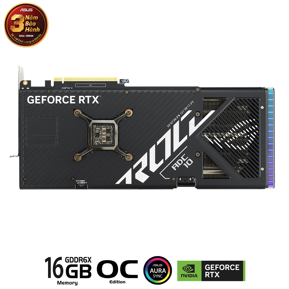 Card màn hình ASUS ROG Strix GeForce RTX™ 4070 Ti SUPER 16GB GDDR6X OC Edition