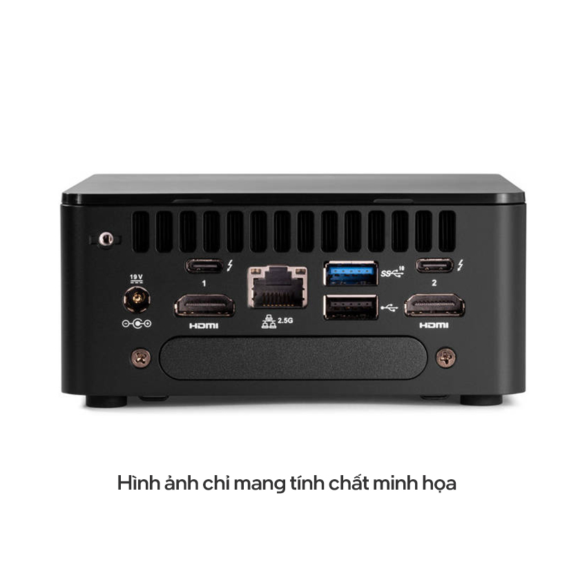 Bộ MINI PC NUC13 PRO Tall / i3-1315U/ 2xDDR4-3200 / 3xNVMe, SATA/ 2x HDMI 2.1/2x DP 1.4a/ VESA MOUNT