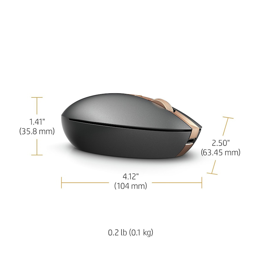 Chuột Không Dây HP Spectre 700 HAS-D003M  - Black/ Silver(USB, Wireless, Bluetooth)