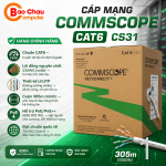 Dây cáp mạng Commscope Cat 6 CS31 1427254-6 ( cuộn 305m)
