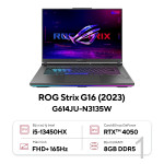 Laptop Asus ROG Strix G16 G614JU-N3135W (Intel® Core™ i5-13450HX |RTX 4050 6GB | 8GB | 512GB | 16 inch FHD+ | Win 11 | Xám)