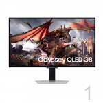 Màn Hình Gaming SAMSUNG Odyssey OLED G8 G80SD LS32DG802SEXXV (32 inch - OLED - 4K - 240Hz - 0.03ms)