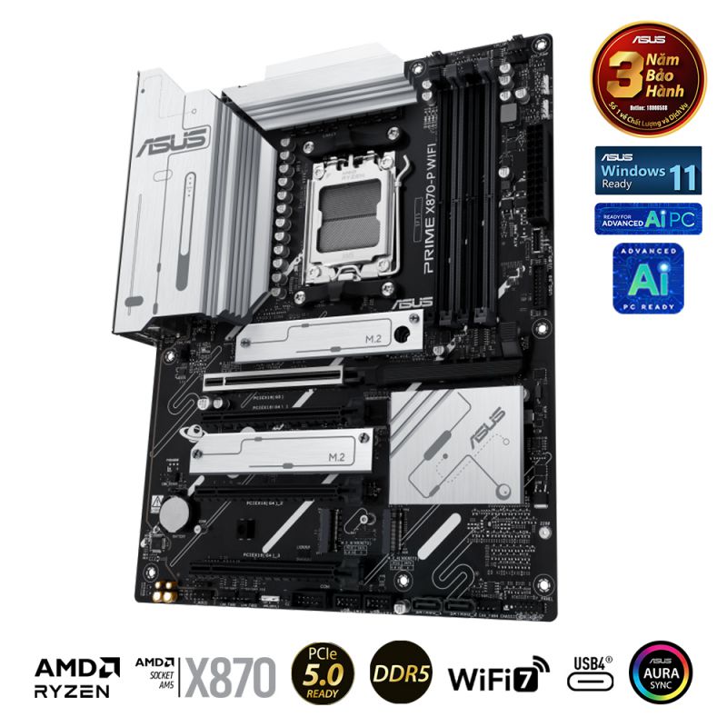 MAINBOARD ASUS PRIME X870-P WIFI-CSM