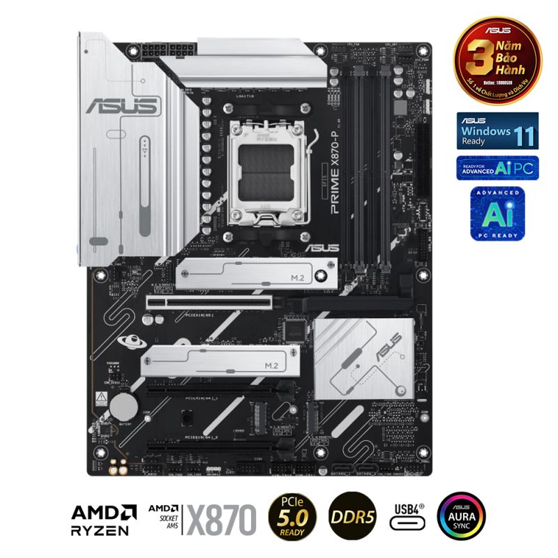 MAINBOARD ASUS PRIME X870-P-CSM