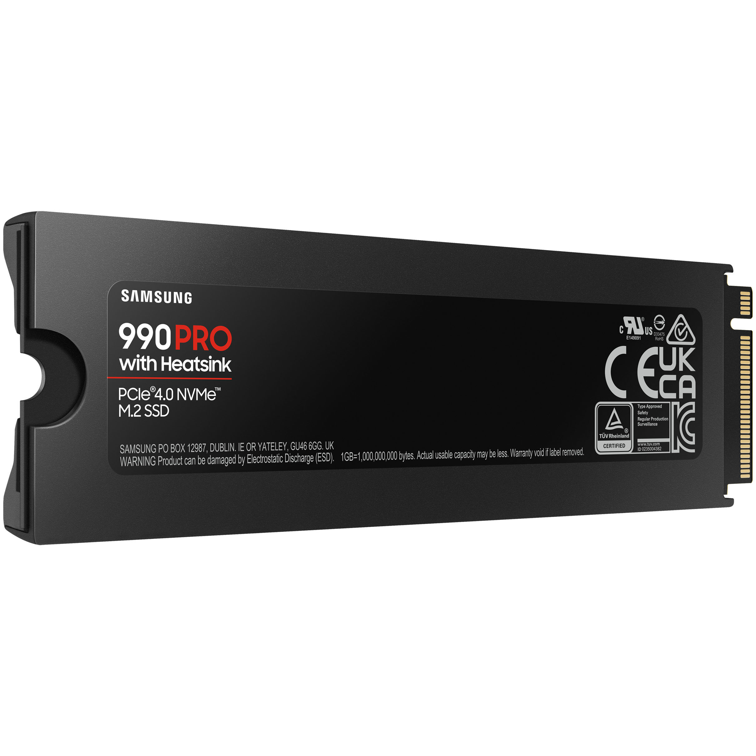 Ổ SSD SamSung 990 PRO Heatsink 1TB M.2 NVMe (1TB/Gen4x4/600TBW)
