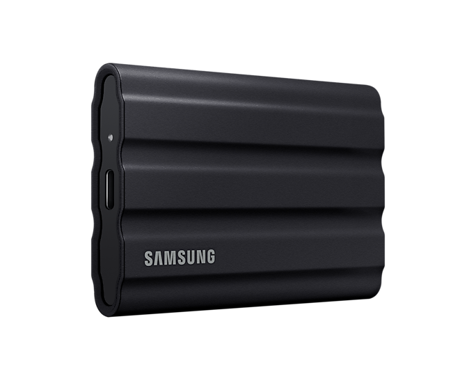 Ổ cứng di động SSD SamSung T7 Shield 1TB(USB 3.2 Gen 2, Black , Up to 1,050MB/s)