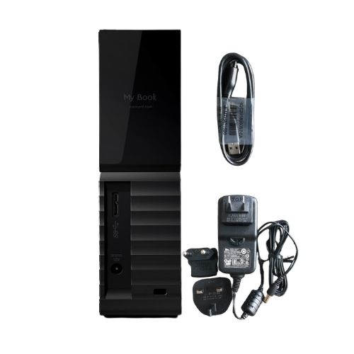Ổ cứng di động HDD WD My Book 12TB USB 3.0 - WDBBGB0120HBK-SESN (Đen)