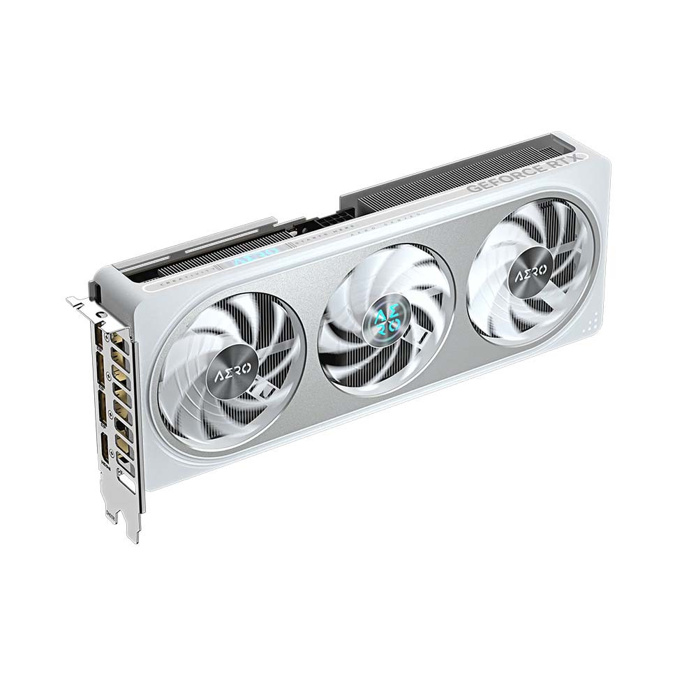 Card Màn Hình Gigabyte GeForce RTX 5060Ti AERO OC 8G Màu Trắng