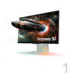 Màn Hình Gaming SAMSUNG Odyssey 3D G90XF LS27FG900XEXXV (27 inch - IPS - 4K - 165Hz - 1ms - Speaker