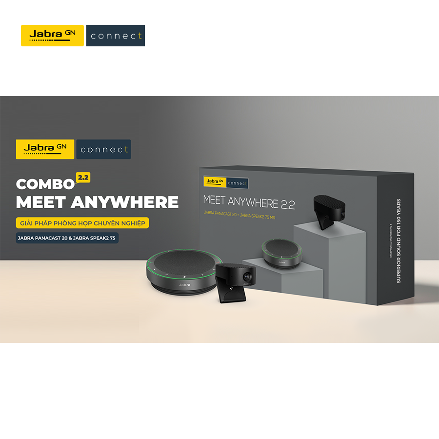 Bộ thiết bị hội nghị Jabra Meet Anywhere 2.3