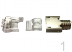 Hạt mạng 3 mảnh CommScope RJ45 AMP-TWIST Cat6 (6-2111989-3)