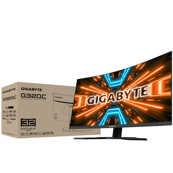 Màn Hình GIGABYTE GAMING G32QC - 31.5 inch - 2K - 165Hz - Gaming