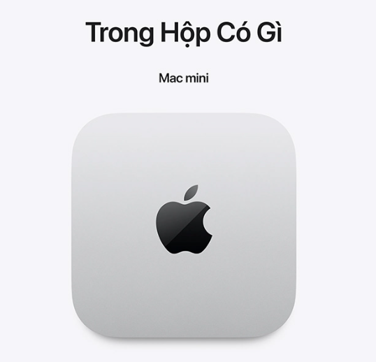 Máy tính Mac mini M4 2024 10CPU 10GPU 24GB 1TB - Chính hãng Apple Việt Nam