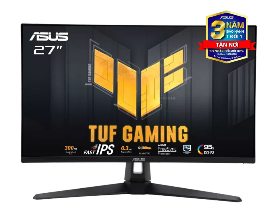 Màn hình máy tính Asus TUF GAMING VG27AQM5A ( 27 inch - 2K - IPS - 300Hz - Speaker)
