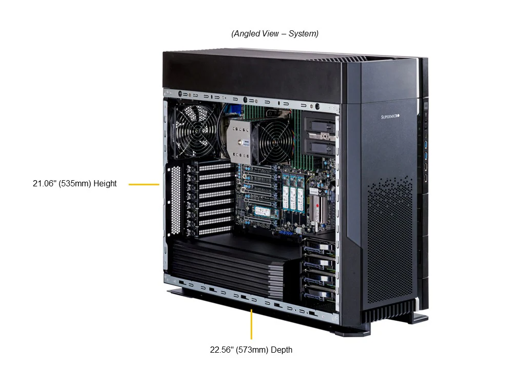Máy chủ Server SuperWorkstation SYS-551A-T