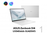 Laptop ASUS Zenbook S 14 UX5406AA-SU425WS (Intel Core Ultra 9 Processor 386H | 14 inch 3K OLED | 32GB | 1TB | Win 11 | Office)