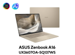 Laptop ASUS Zenbook A16 UX3607OA-SQ137WS (Snapdragon X2 Elite Extreme X2E94100 | Qualcomm Adreno | 16.0-inch 3K OLED | 24GB | 512GB | Windows 11 Home | Office | Be)