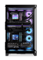 Vỏ Case THERMALTAKE CAPO X Dual System Chassis (FullTower/ Màu Đen) - No Fan