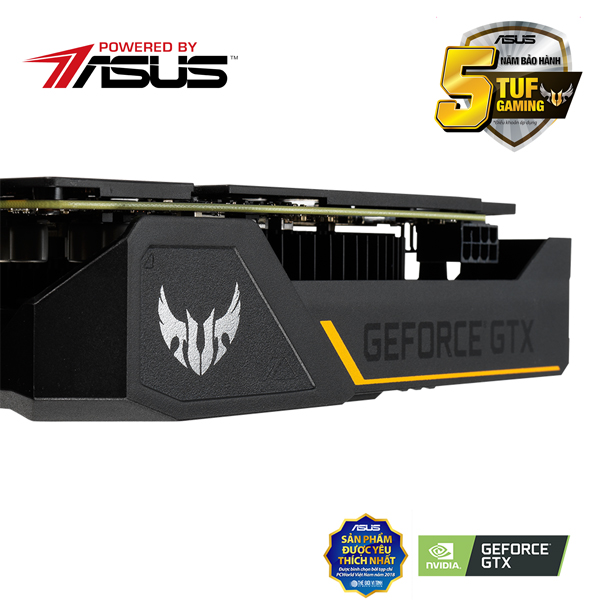 VGA Asus TUF-GTX1660-6G Gaming (NVIDIA Geforce/ 6Gb/ GDDR5/ 192Bit)